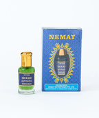 Shaahi Jannatul Firdaus attar perfume bottle with gold cap and decorative box